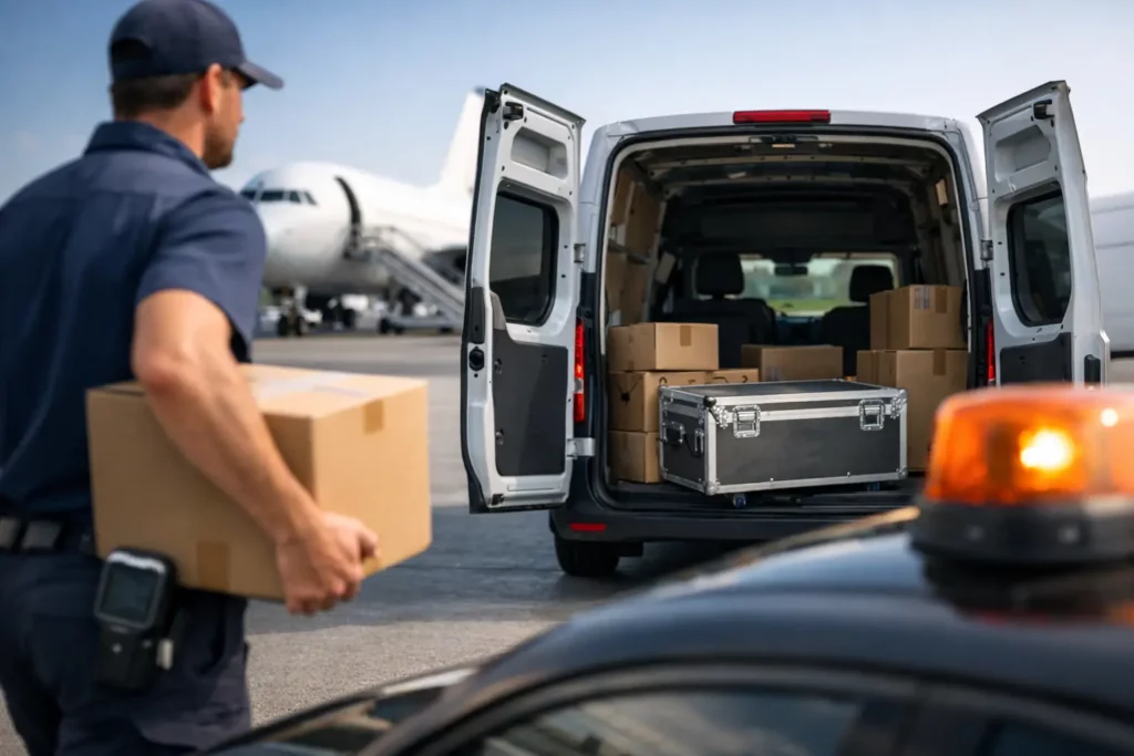 On Demand Delivery for Critical Freight